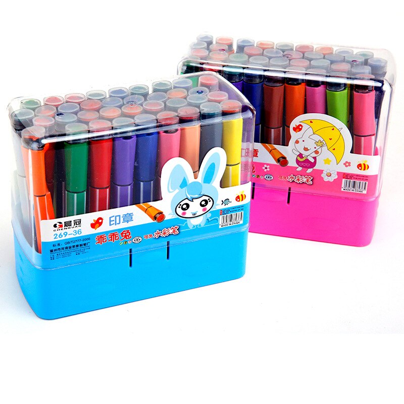 36 Colors Acrylic Paint Marker pen for Ceramic Rock Glass Porcelain Mug Wood Fabric Canvas Painting
