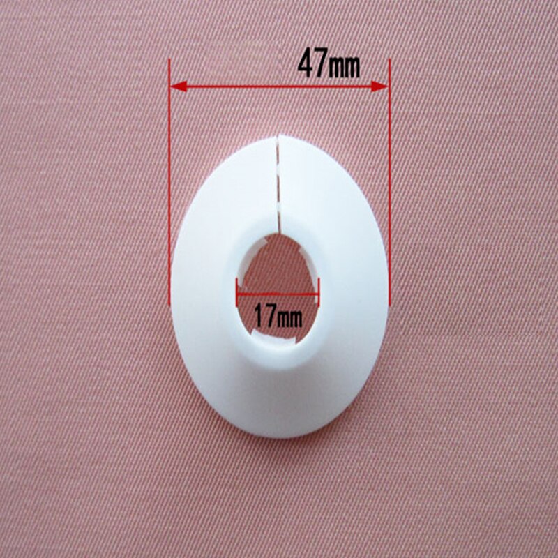 20Pcs Radiator Pipe Collars Shower Faucet Angle Valve Pipe Plug Decoration Cover Snap-on Plate Kitchen Faucet Accessories