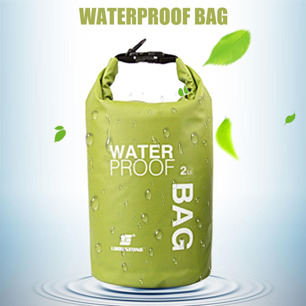 2L Waterproof Dry Bag Pack Sack Swimming Rafting Kayaking River Trekking Floating Sailing Canoing Boating Water Resistance