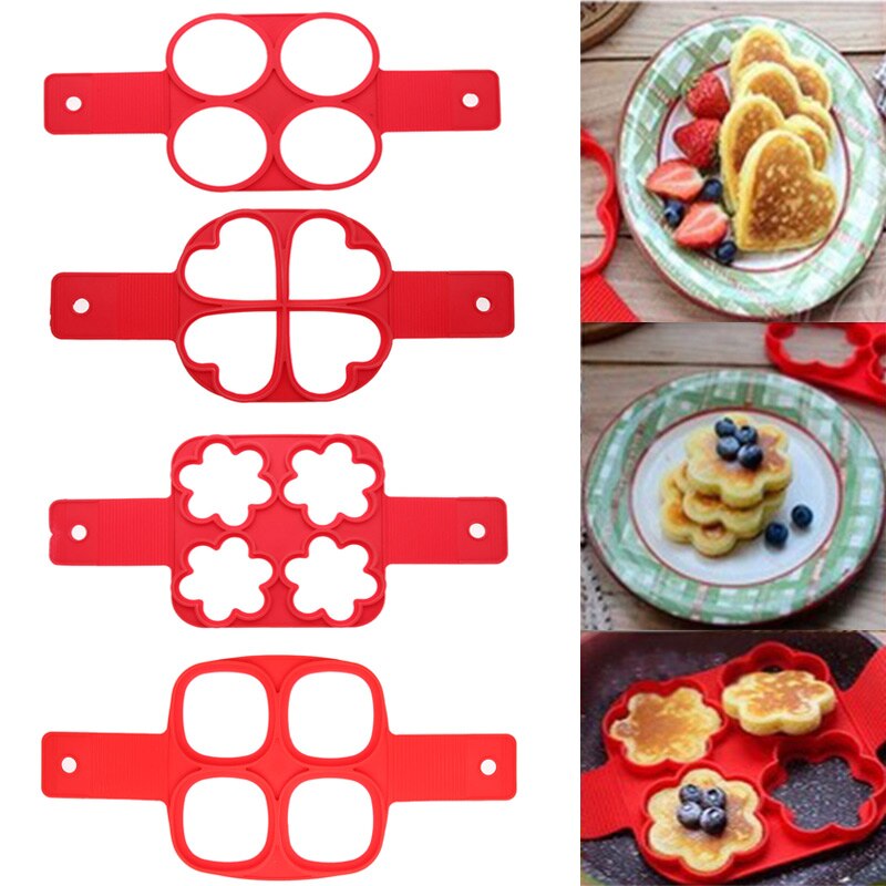 Jajowar naleśnikarka foremka robić jajek omlet Nonstick narzędzie robić gotowania patelnia trzepnięcie jajka forma pierścieniowa gadżety kuchenne akcesoria