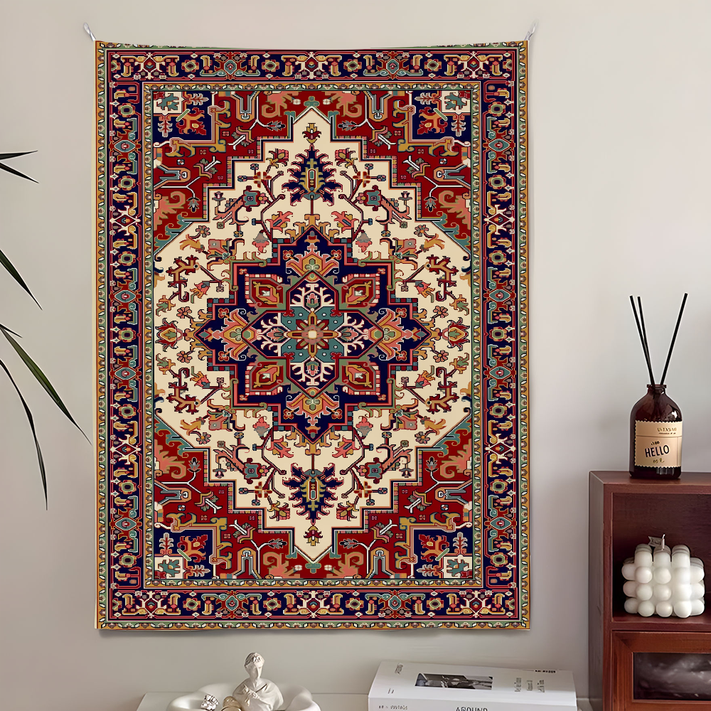 Tapisserie COOL à motif persan HD, parfaite pour la maison et le salon, décor mural de chambre à coucher, bannière d'arrière-plan, Mandala Trippy, tapisserie murale