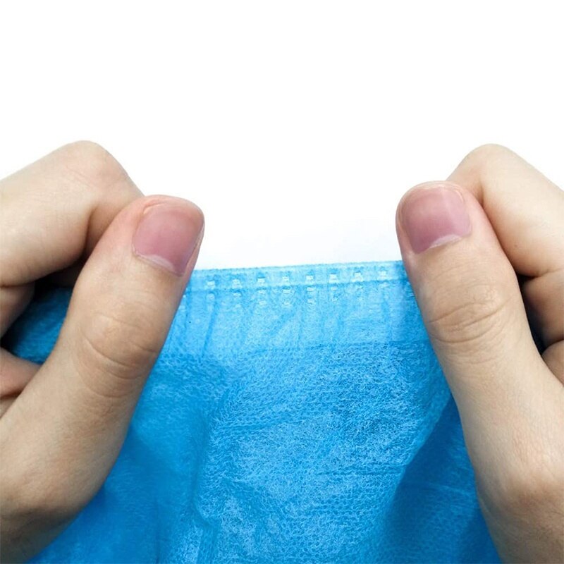 100 stuks non-woven schoenovertrekken, wegwerpschoenovertrekken voor binnen in ziekenhuizen en gebouwen, antislip en waterbestendig ((50 paar)