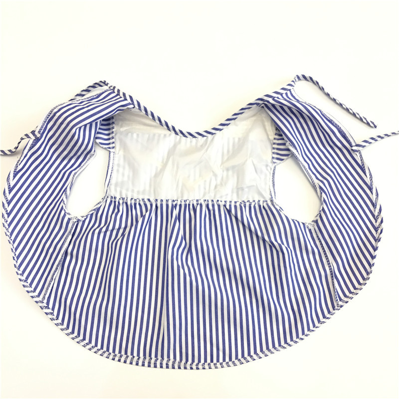 sommer Baby Lätzchen Baumwolle Cartoon Fox Fütterung Kleidung Kinder Zeichnung Kleidung Prinzessin Kleid