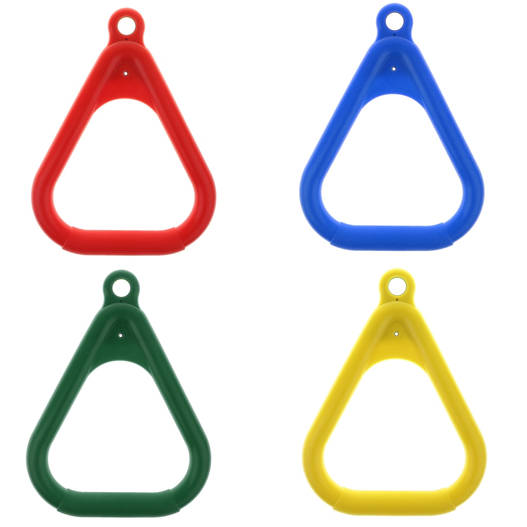 Trapez Ring Schaukel einstellen Spielen einstellen Spielplatz Trapez Bar Ringe (4 Farben für Wählen: verrotten, Blau, gelb, Dunkelgrün)