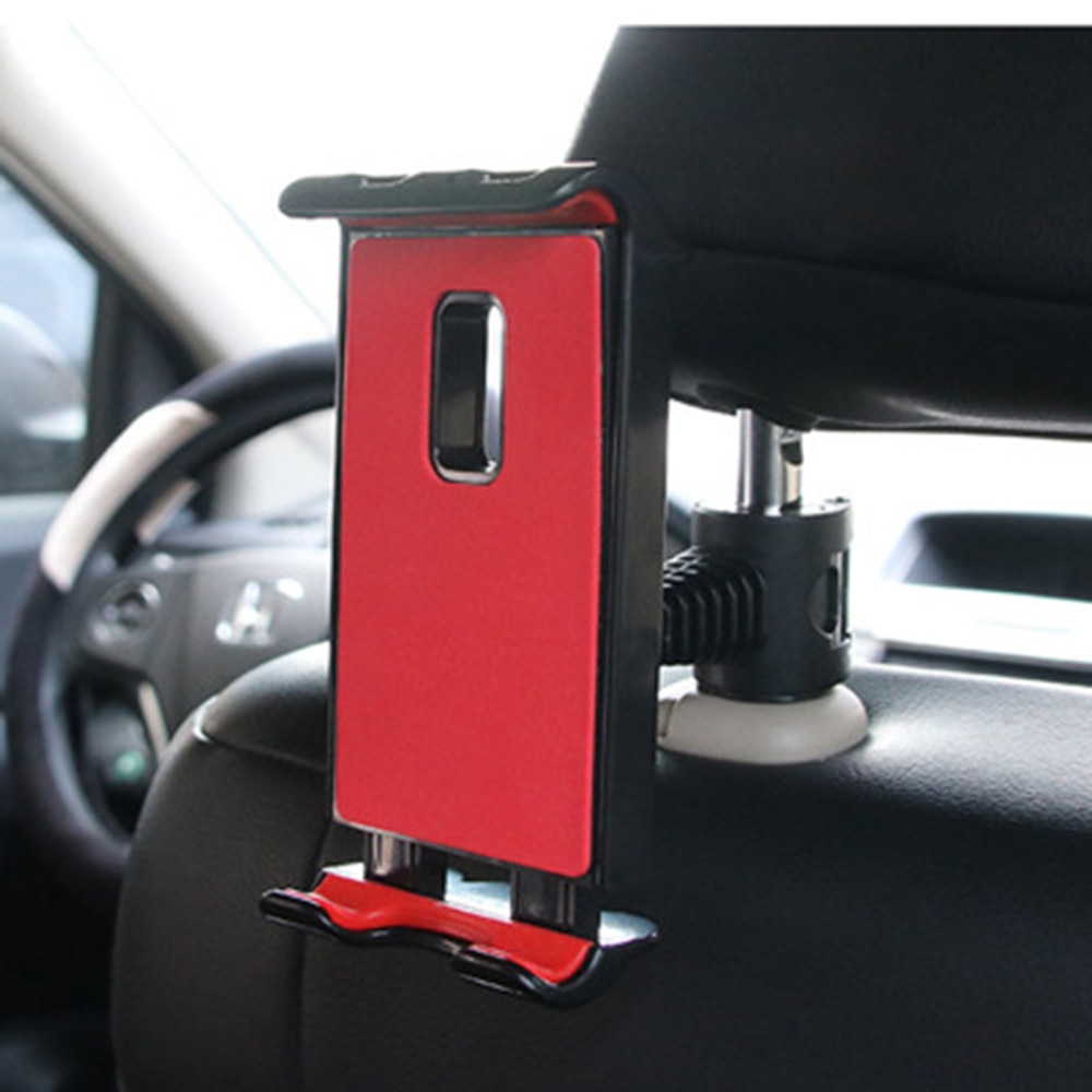 Verstelbare auto tablet standaard houder universele tablet standaard voor ipad tablet accessoires autostoel rugleuning beugel voor 4-11 inch tablet