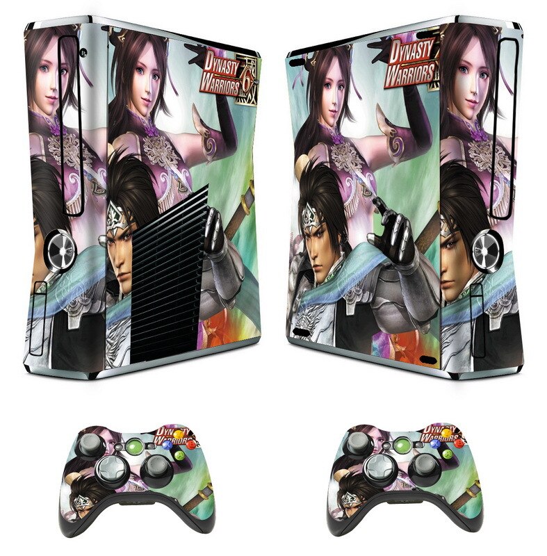 Ku er mei Xbox 360 Slim Console di Gioco Full Body Protettiva Film di Coppa Del Mondo di Gioco del Calcio di Adesivi Colorati: PT XBOX SLIM 142