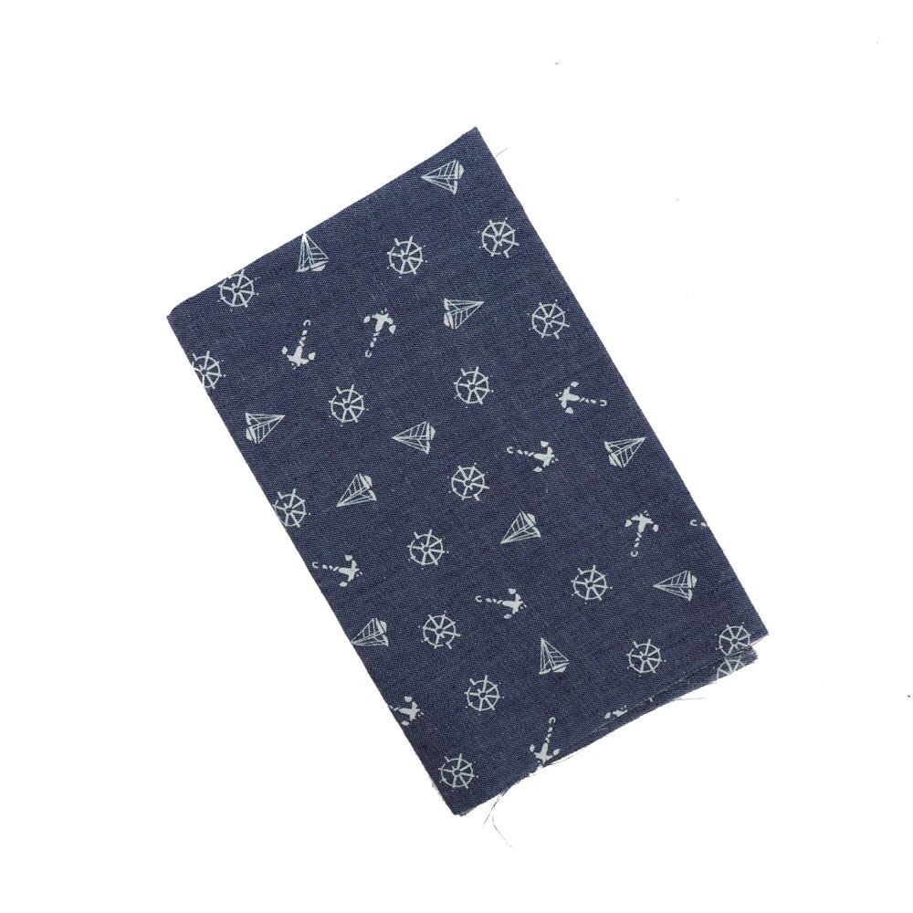 Tissu Denim doux de 40CM x 50CM, tissu de Cowboy en coton lavé DIY, vêtements de bébé, couette à coudre, sacs faits à la main: deep blue