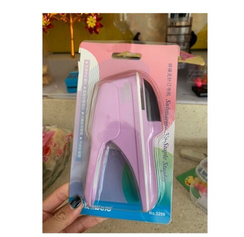 Niet-Nietje Nietmachine Nieten Machine Mini Leuke Boek Stapleless Nietmachine Papier Nieten Nietmachine Gratis Nietje Naaldloze Nietmachine