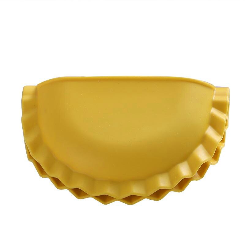 High Temperature Pot Bowl Anti Scalding Gloves Kitchen Household Gadget Accessories Silicone Insulation Clip Oven Mitts: Yellow