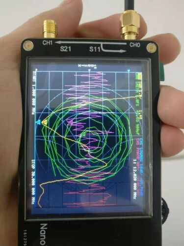 NanoVNA VNA 2.8 inch LCD HF VHF UHF UV Vector Network Analyzer 50KHz ~ 900MHz Antenna Analyzer Built-in battery