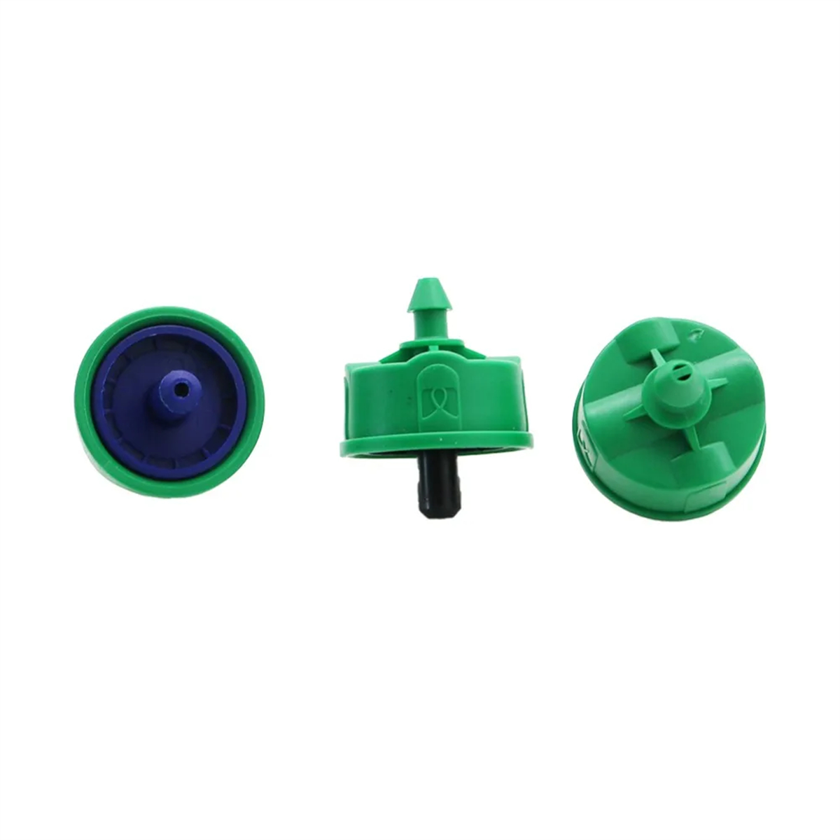 2/4/8 l/- fas droppfria tryckkompenserade droppkopplare 4/7mm slangars stabila flödesregulatorer trädgårdsbevattning tryckreglerande emittrar