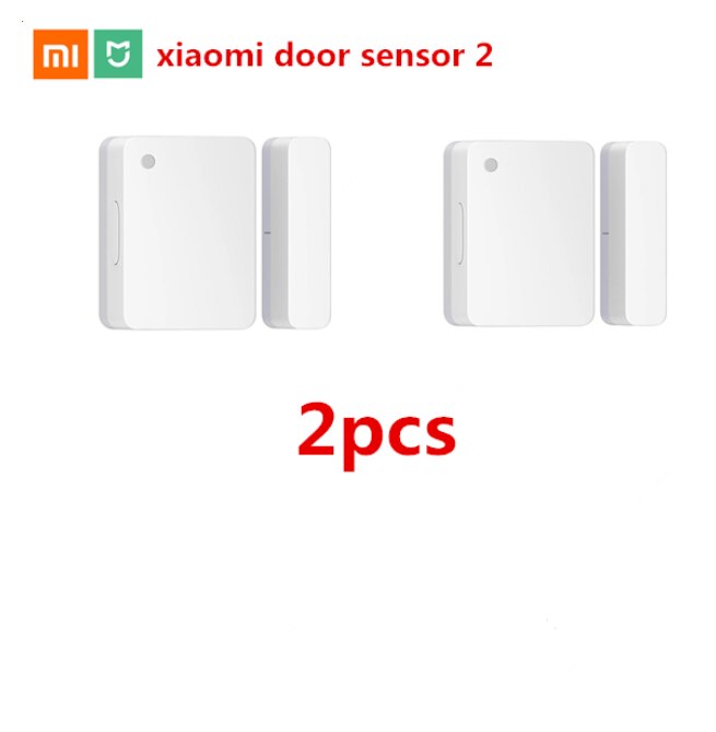 Xiaomi Bluetooth Door Window Sensor 2 Mijia Bluetooth Connect sicurezza antifurto rilevatore Smart Home per MI home App: 2 PCS