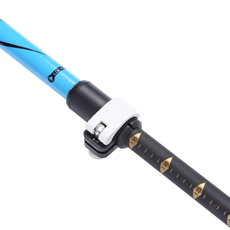 Nordic Walking Stick Camping Hiking Stick Aluminium Alloy Rod Ultralight Adjustable Telescopic Alpenstock Trekking Pole