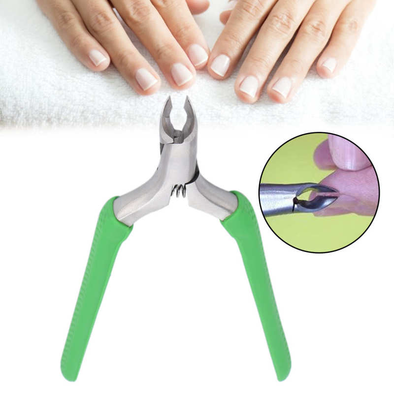 Cuticle Cutter Stainless Steel Non-Slip Handnail Dead Skin Remover Nail Clipper Cutting Cuticle Remover Manicure