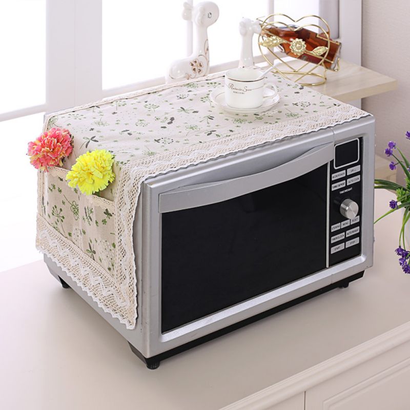 Stofdicht Magnetron Deksel Magnetron Afzuigkap Moderne Eenvoudige Machine Protector Decoratieve Keuken Apparaat Cover