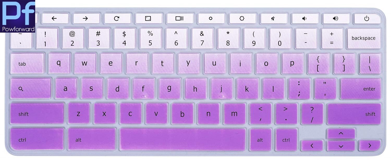 For 11.6&quot; Lenovo Chromebook C330, Lenovo Flex 11 Chromebook Laptop Keyboard Cover Skin for 14&quot; Lenovo Chromebook N42 N42-20: fadepurple
