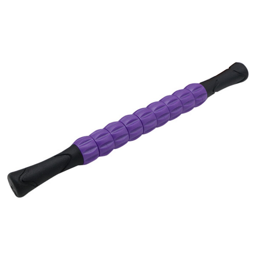 Hele kroppen tretthet redusere smertelindring fysioterapi spiky point trening yoga roller helsevesen massasje pinne muskel slappe av: Lilla