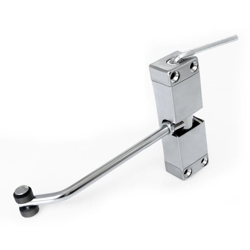 Auto Mounted Spring Door Closer Stainless Steel Adjust Surface Self Closing Door