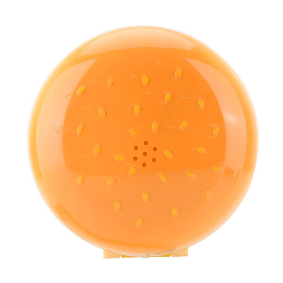 Wx -3019 mini telefon nyhet emulational hamburger telefon med blits re-slå metalltråd fasttelefon hjem dekorasjon