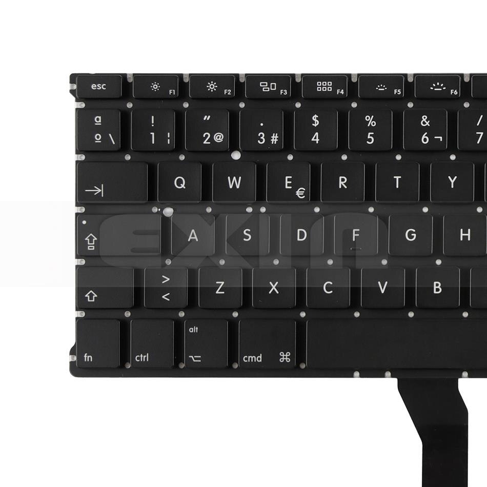 for Apple Macbook Air 11" A1370 A1465 Spanish Spain SP Standard Keyboard with Backlight Backlight + Screws Year