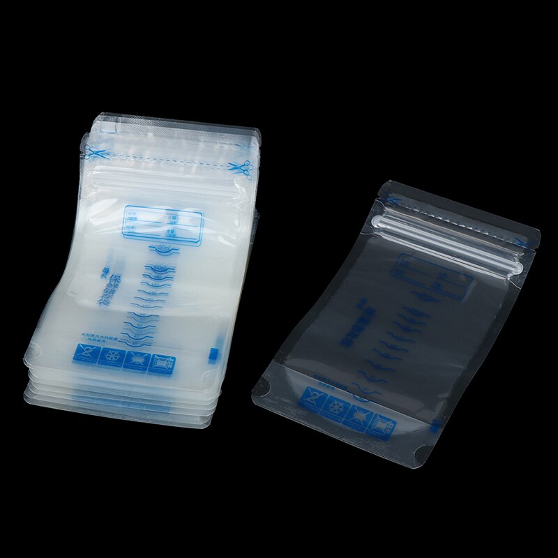 30 sacos de alimentação selados portáteis descartáveis do armazenamento do leite materno do bebê dos pces 250ml