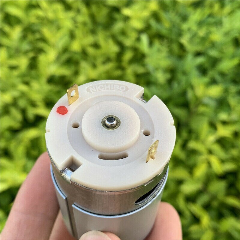 Nichibo RS-555 Carbon Bursh Dc Motor Dc 12V-36V 24V 3500Rpm Grote Koppel 5-pole Rotor Elektrische Motor Voor Ventilator/Föhn/Copier