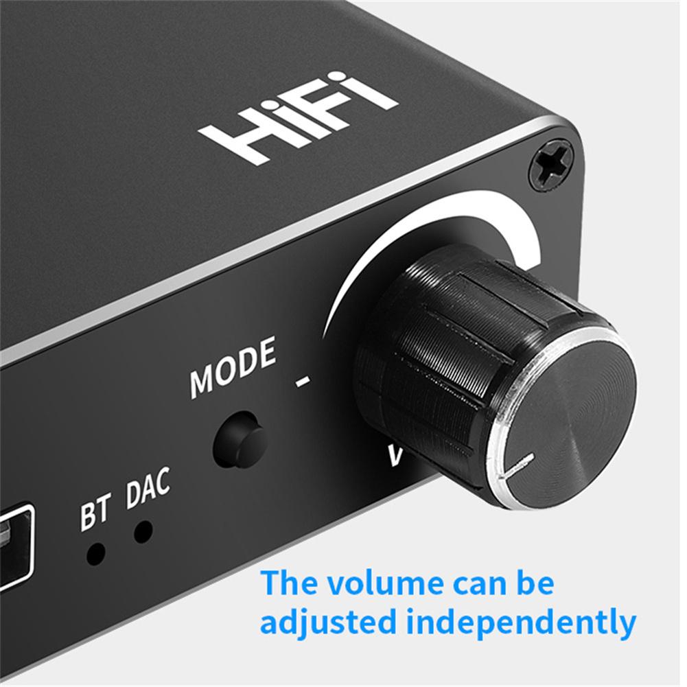 192KHz Digital to Analog Bluetooth Audio Converter USB 3.5 Jack RCA DAC Spdif Amplifier Decoder Optical Coaxial For Headphone