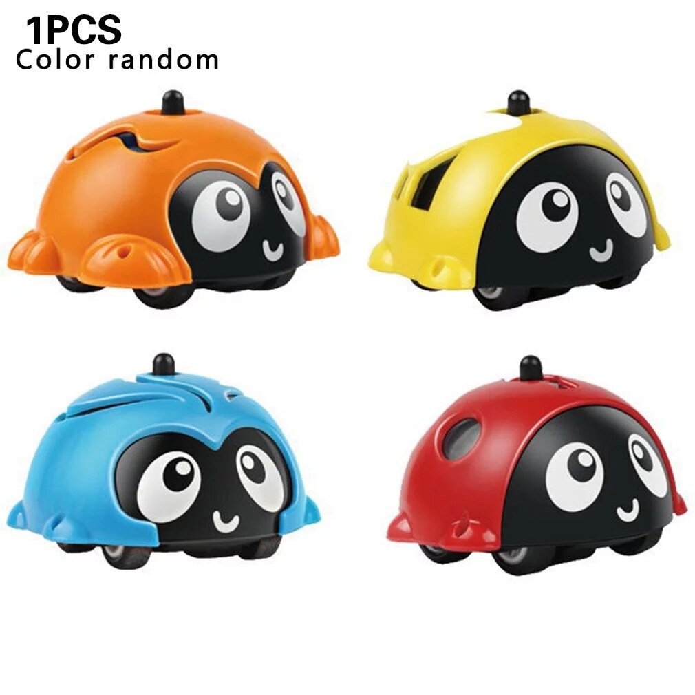 Puzzle Children'S Fingertip Spinning Top Toy Car Inertial Mecha Spinning Top Car Children'S Early Educational Toys: Default Title