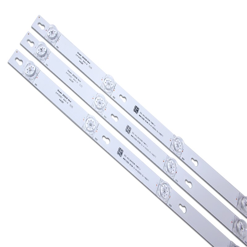 LED backlight strip 8 lamp voor TCL 43 "TV D43A810 L43F1B L43P1A-F 43HR330M08A2 V5 Shine0n 2D02636 DS-4C-LB4308-HR02J