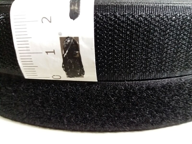 Klaring 2Rolls/Set 3Cm * 25M Naaien Klittenband Bevestiging Tape Wit Of Zwart Haak lus Tape Sluiting Bandjes Voor Kleding