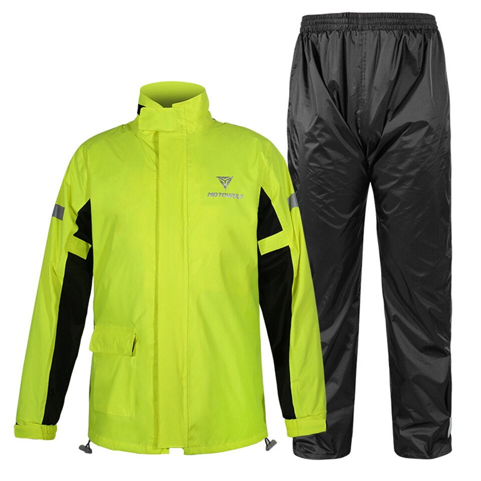 Motowolf – poncho universel pour moto et vélo électrique, combinaison d'été, imperméable, résistant à la pluie, pour hommes et femmes