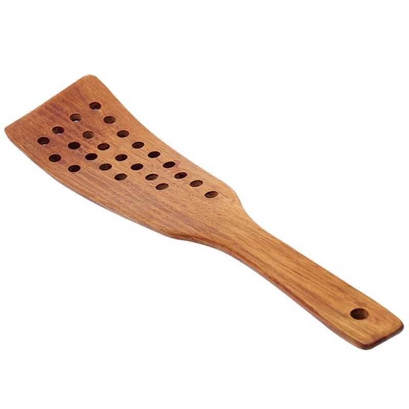 Utensilios de Cocina de madera, juego de utensilios de cocina, cucharas de Cocina de madera, espátula giratoria y espátula, 3 uds.