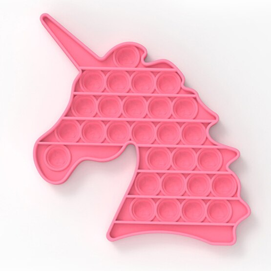 1 sztuk zabawka prządka s garnek to jednorożec bańka zabawka sensoryczna dzieci silikonowe naprężenie Reliever zabawki dorosłych wycisnąć zmysłowy poput zabawka prządka: różowy