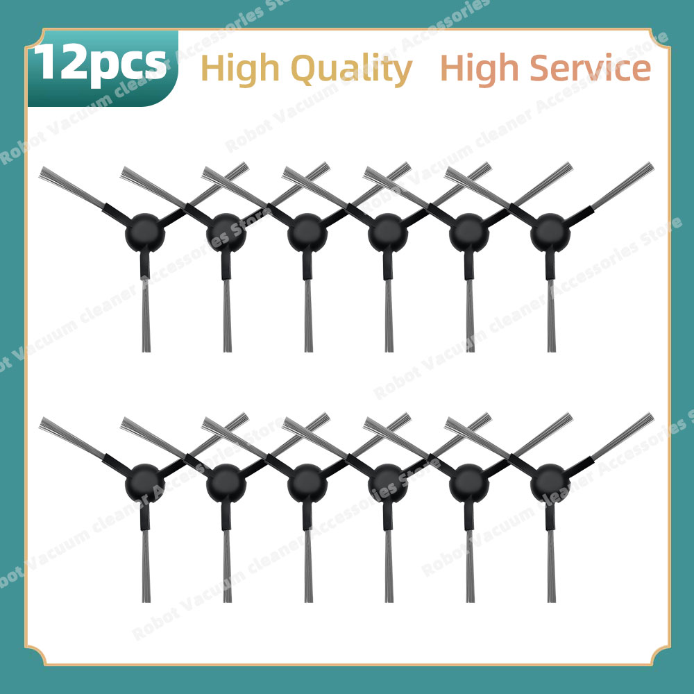 Geschikt voor Xiaomi Robotstofzuiger S10+ B105, S20+ / B108GL, Mop 2 Pro / B113CN, Mop 3S / B108CN Onderdelen Hoofdzijborstel Filter Mop Kit: Chocolade