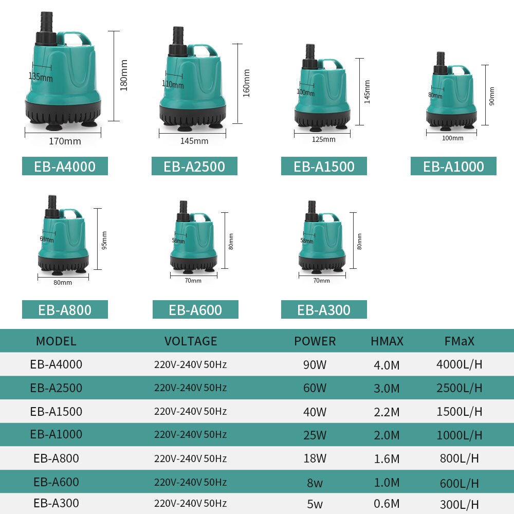 Water Pump Fish Tank Submersible Pump Bottom Suction Water Change Pump Bottom Filter Manure Pump for Aquarium Garden Fountains