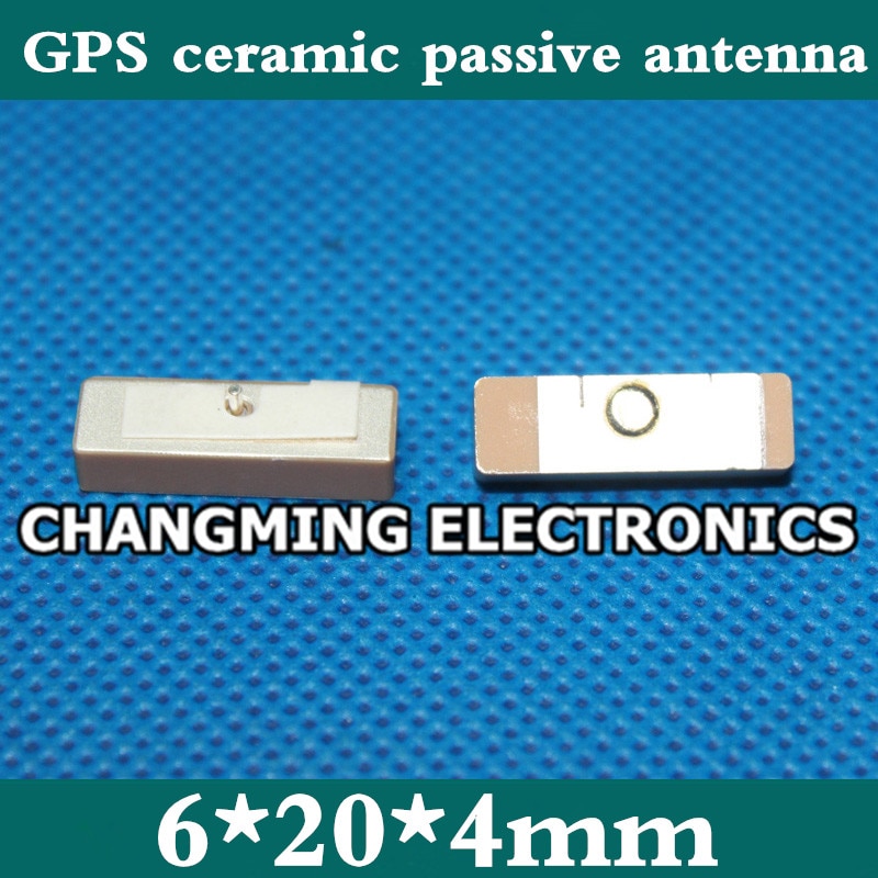 GPS ceramic passive antenna/6*20*4mm/PAD antenna/mobile phone antenna(working 100% )2PCS