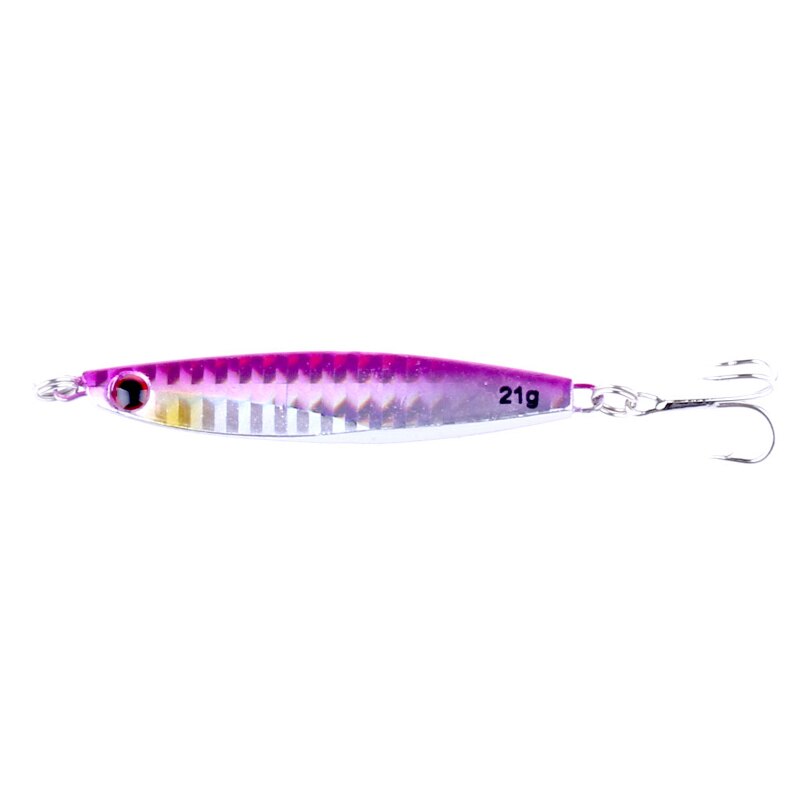 ThunderShower Metal Long Casting Jigging Lure Crankbait Jerkbait Spinning Fishing Jigs 14g/21g for Saltwater Freshwater: 2