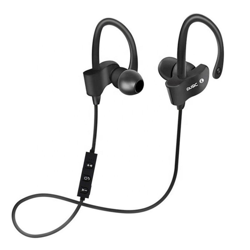 Drahtlose Bluetooth 4,1 Headset Sport Lauf Stereo Musik Kopfhörer Mini Ohr-Hängen HIFI Ohr-Haken Kopfhörer Für praktisch: Default Title