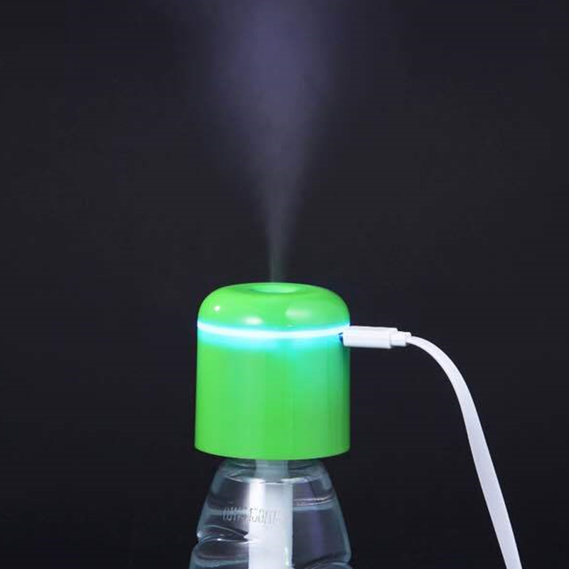 Mini Luchtbevochtiger Voor Auto Draagbare USB Office Auto Diffuser Air Purifier Water Fles Cap Auto 'S Luchtbevochtiger Mist maker