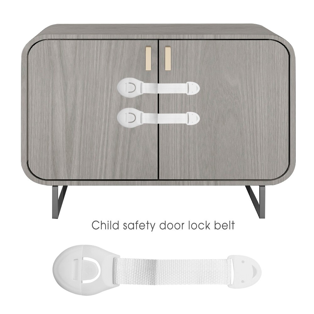 8pcs Child Kids Safety Locks Children Protection Kids Safety Care Drawer Cabinet Cupboard Lock