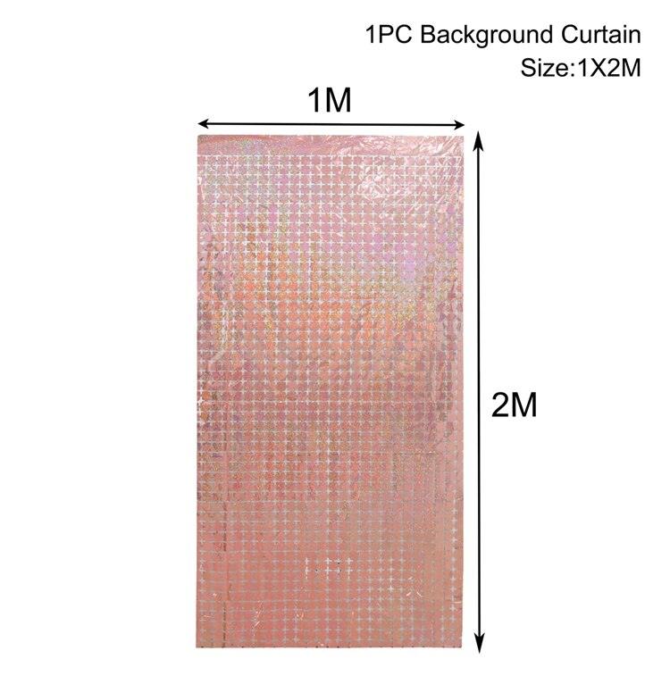 Zasłona cekinowa tło na urodziny dekoracje ślubne ściana prysznica dla dzieci tło folia brokatowa kurtyna dekoracja urodzinowa: 15