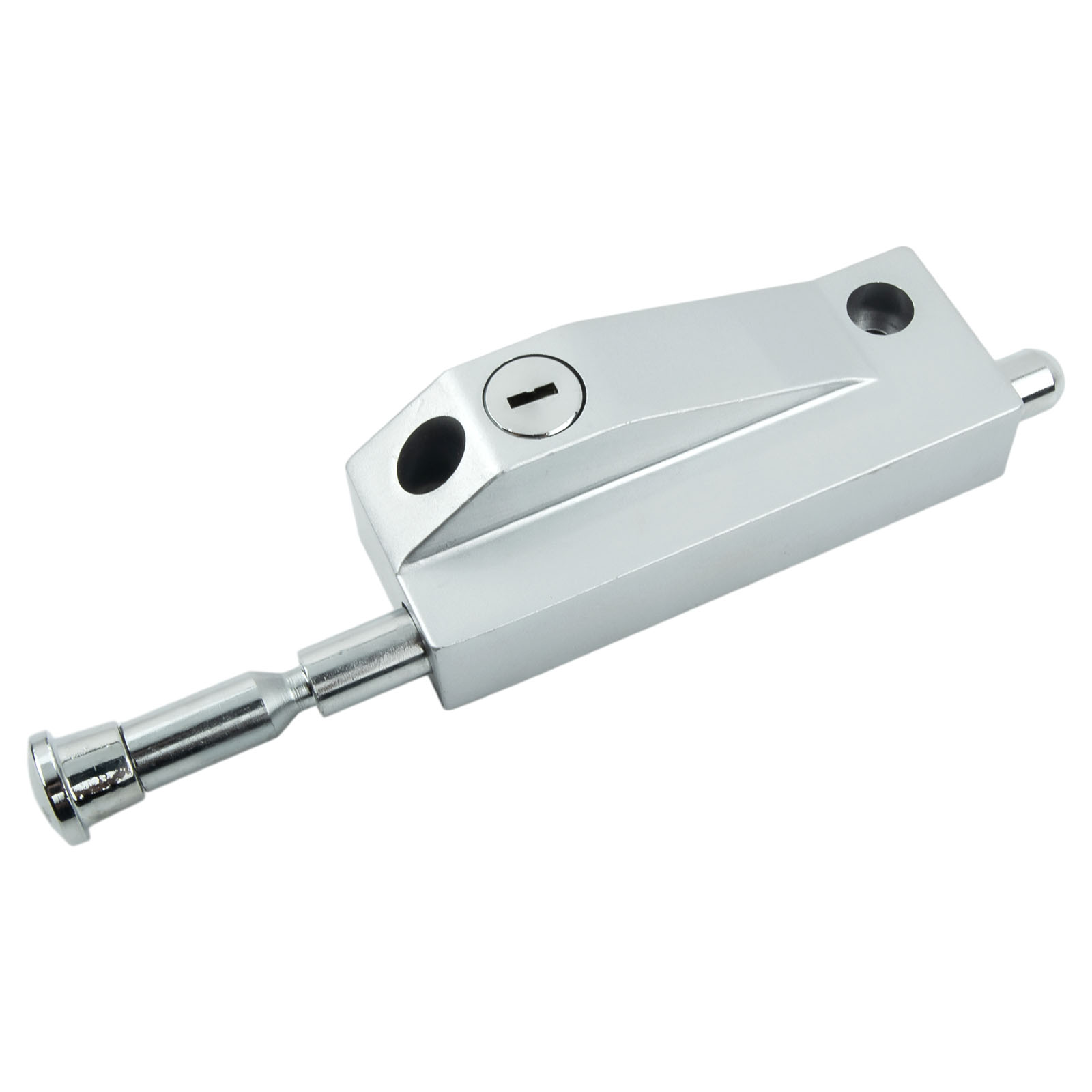 1pc Wooden Door Floor Lock Spring Bolt Lock Door Bolt Lock Floor Bolt Lock Zinc Alloy Framed Door Latch Lock