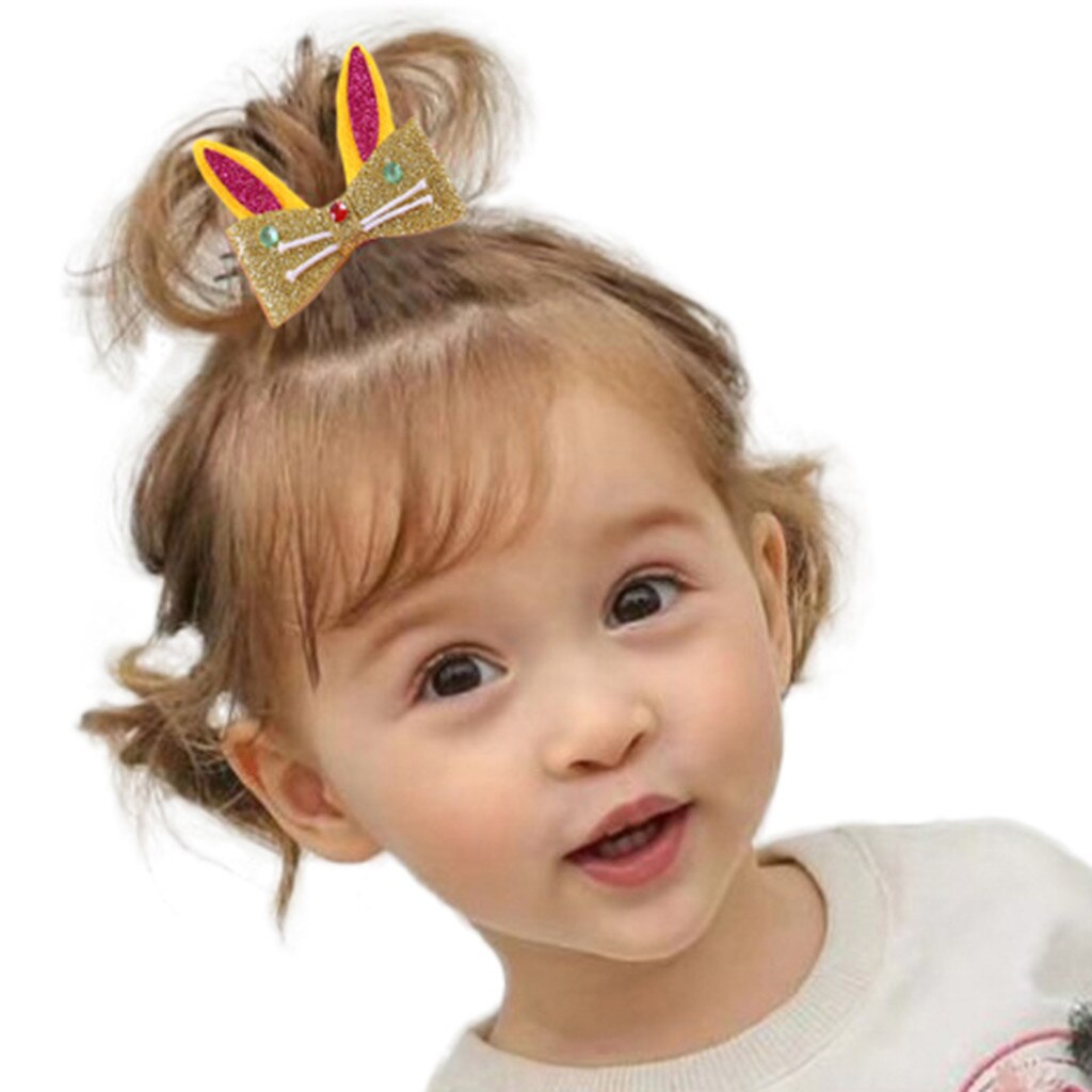 Crianças infantil bebê meninas dos desenhos animados arco-íris hairclip hairpin barrettes headwear conjunto infantil bebê meninas hairclip acessórios do bebê