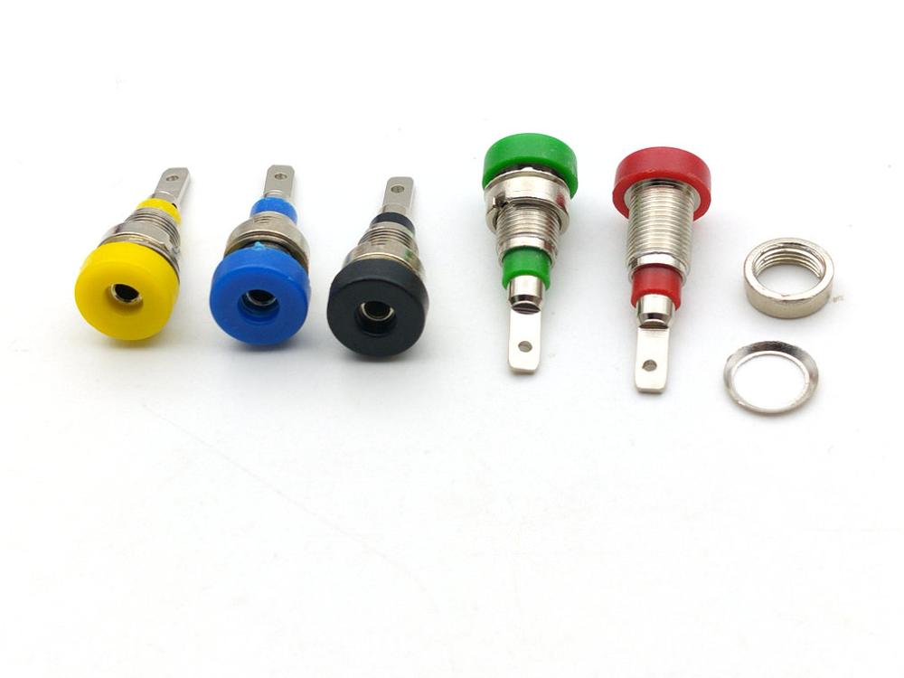 10pcs 2mm Banana Socket terminal for 2mm Banana Plug connector copper