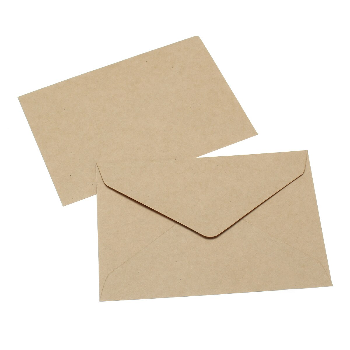 20pcs/set Classical Kraft Paper Envelopes Mini Paper Window Envelopes Wedding Invitation Birthday Party Envelope DIY Craft