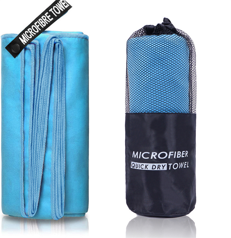 Verdikte microvezelhanddoek voor reizen, sport, sneldrogend, superabsorberend, grote haarhanddoek, superzacht en lichtgewicht fitnesshanddoek: Bourgondië