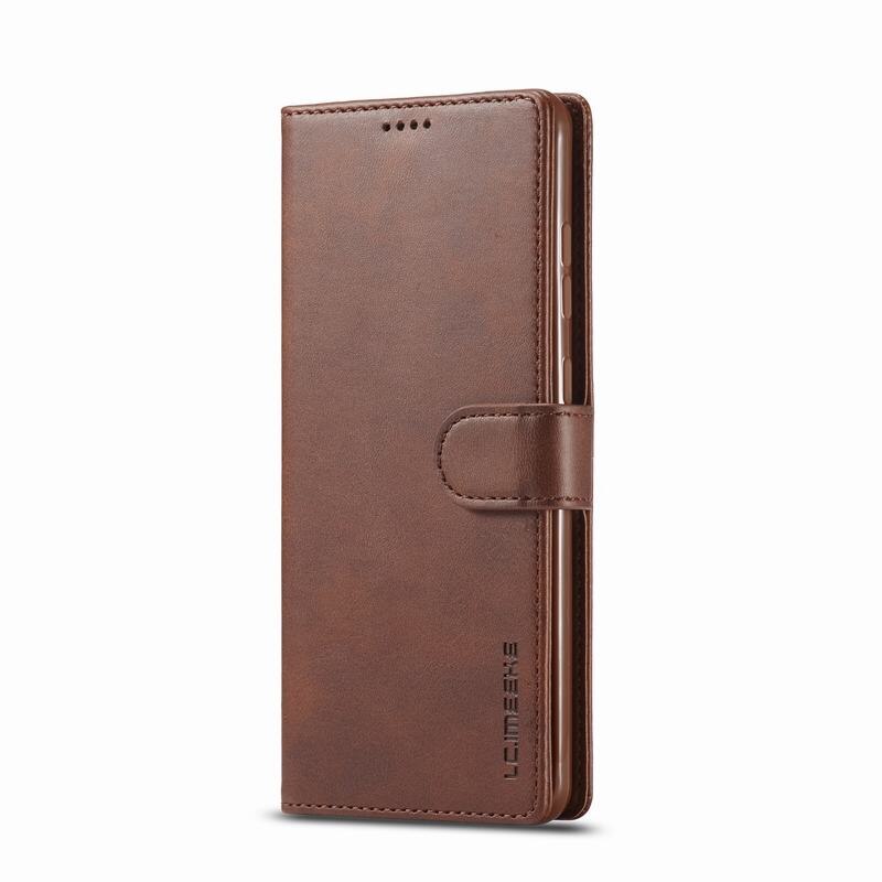 Leather Case Voor Samsung Galaxy A50 Case Flip Portemonnee Boek Case Voor Samsung A30s Telefoon Tassen Case Met Stand Luxe cover Capa: For Samsung A30S / Brown