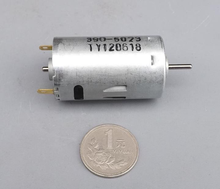 DC 6V - 12V 1A 390 Magnetic DC Motor 18000 - 35000 RPM High Speed Great Torsion for Baby Car / Remote control model aircraft