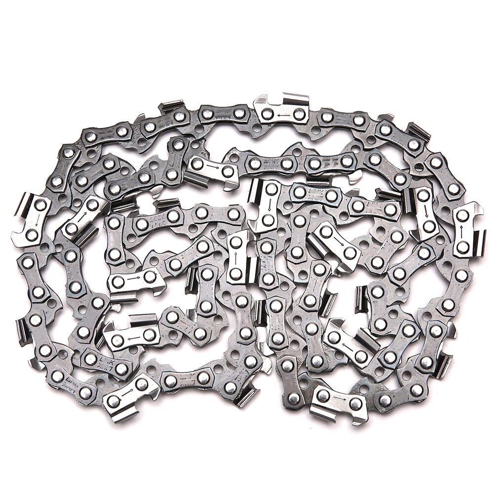 16 Inch Semi Chisel Chainsaw Chain 3/8" Blade Wood Cutting Links Replacement Parts Chainsaw Spares for Electric Saw