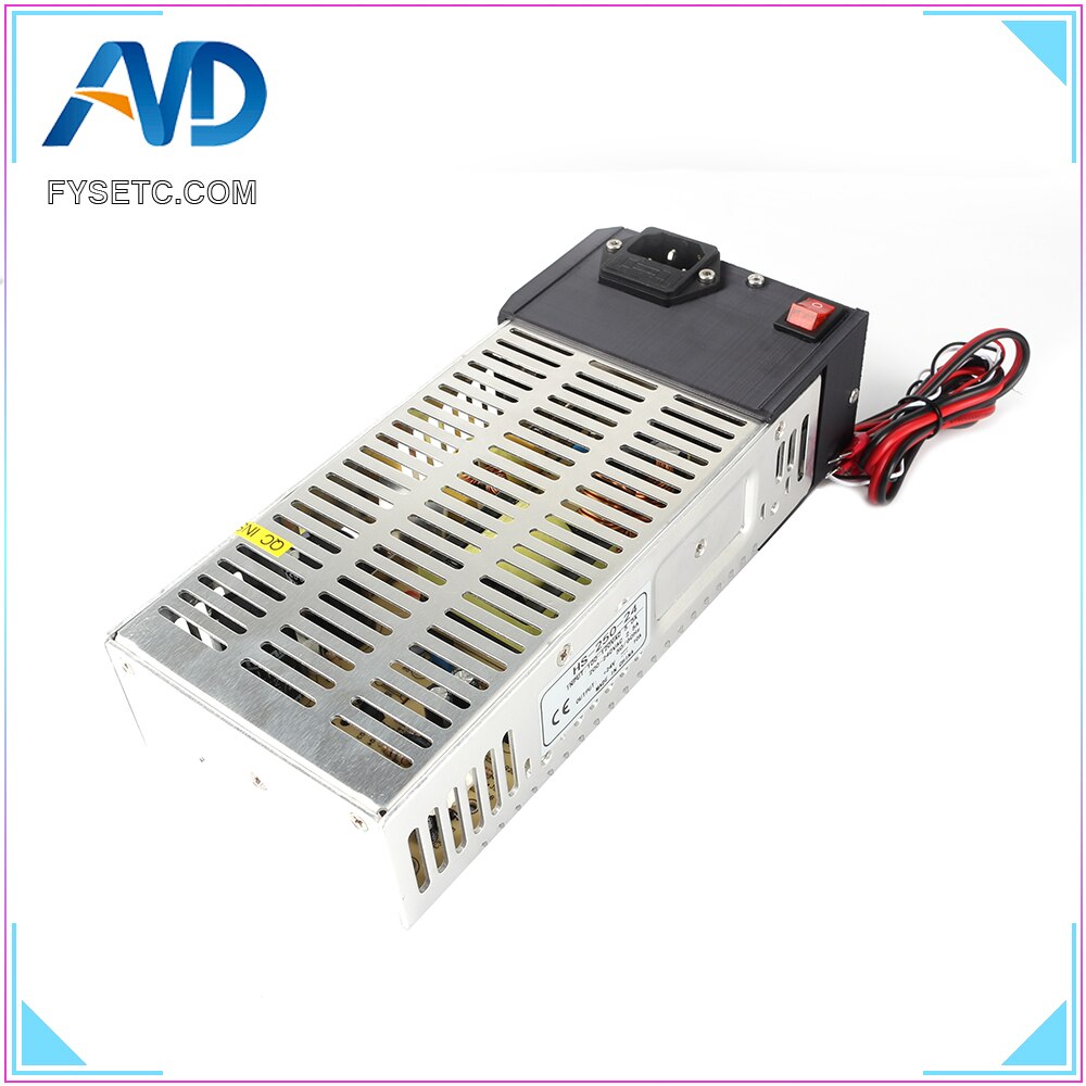 Prusa i3 MK3 PSU Power Supply Kit With Switchable Power Supply PSU 24V 250W For DIY Reprap 3d Printer